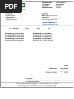 Streamline Transaction Invoice Template