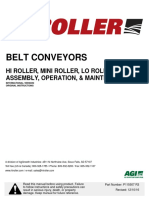 Enclosed Belt Conveyors Assembly Operation Maintenance - Iso p115507 r3 PDF
