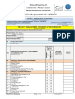 Project Management Documents Checklist