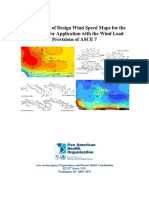 Development Design Wind Speed Maps Caribbean Provisions ASCE7