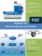MXXT Industrial Ethernet Remote IO Module User Manual V1.0