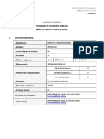 Sistema de gestión de la calidad de Derecho Constitucional I