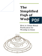 The Simplified Fiqh of Wudu PDF