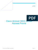Cisco Aironet 3800 Series Access Points Data Sheet