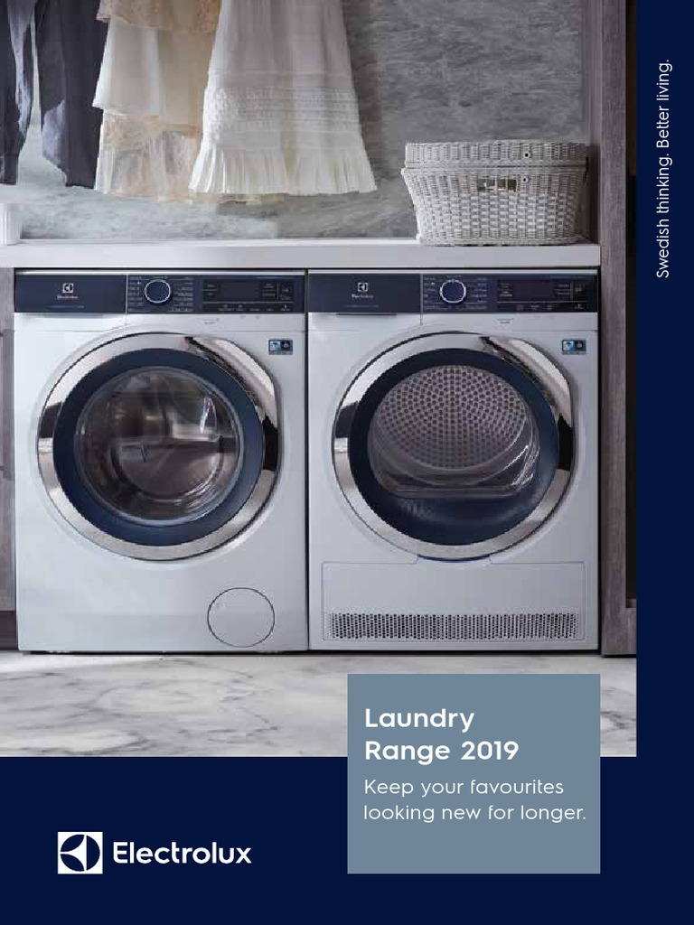 2019 Electrolux Washer Brochure LR PDF | PDF | Washing Machine ...