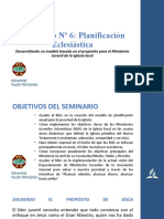 Seminario 6 - Planificación Eclesiástica