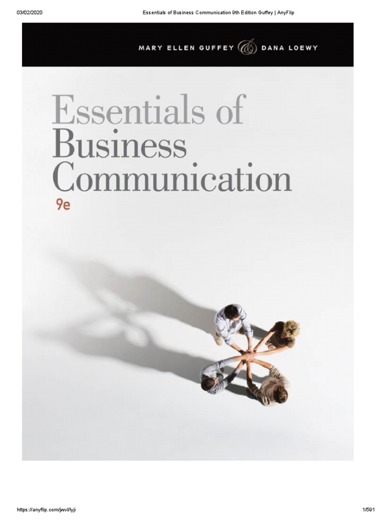 Essentials of Business Communication | PDF