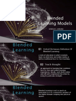 Blended Learning Models: Lovelle S. Avelino