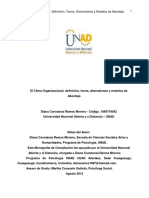 El Clima Organizacional, Definición, Teoría, Dimensiones y Modelos de Abordaje..pdf