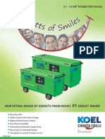 2 1 - 4 KW Portable Petrol Genset