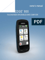 Edge 800: Owner's Manual
