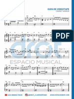 DROT - Ojos de Videotape - Partitura Completa PDF