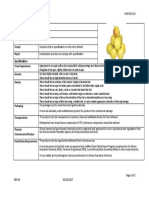 PUR-SPEC-60 Fresh Produce Quality Assessment Criteria for Golden Delicious Apples