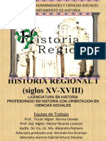 CLASE 1 PRESENTACION Historia Regional Misiones