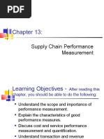 Supply Chain Performance Measurement