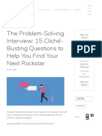 15 Problem-Solving Interview Questions For Finding Your Next Rockstar - Breezy HR