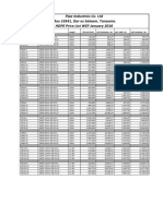 PICL HDPE Pricelist January 2018