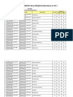 Format Import Nilai Pengetahuan Kelas Xi Ips 1