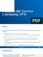 iBI TPT Calculation Example