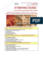 Content Writing Course: Web Copy - Marketing - Blogs - Social Media - Email - Ebook