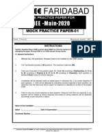 Mock Practice Paper-1 PDF