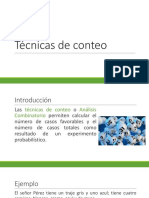 Técnicas de Conteo PDF