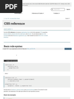 CSS Reference