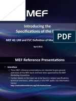 Introducing The Specifications of The MEF