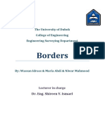 Borders: The University of Duhok College of Engineering Engineering Surveying Department