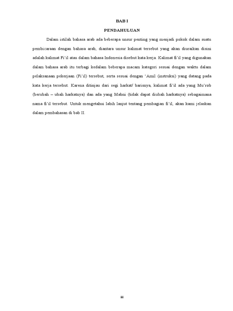 Makalah Bahasa Arab Pdf