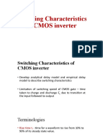 Switching Characteristics of CMOS