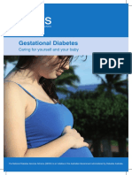 Gestational Diabetes: Caring For Yourself and Your Baby