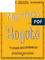 Mamíferos de Bogotá