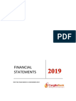 Financial Statements: For The Year Ended 31 December 2019