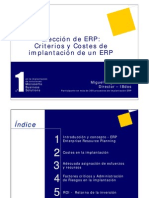 Costes Criterios Implantacion ERP