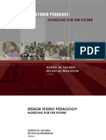 Design Studio Pedagogy Horizons For The PDF