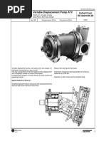 Variable Displacement Pump A7V: Extract From RE 92210/05.95