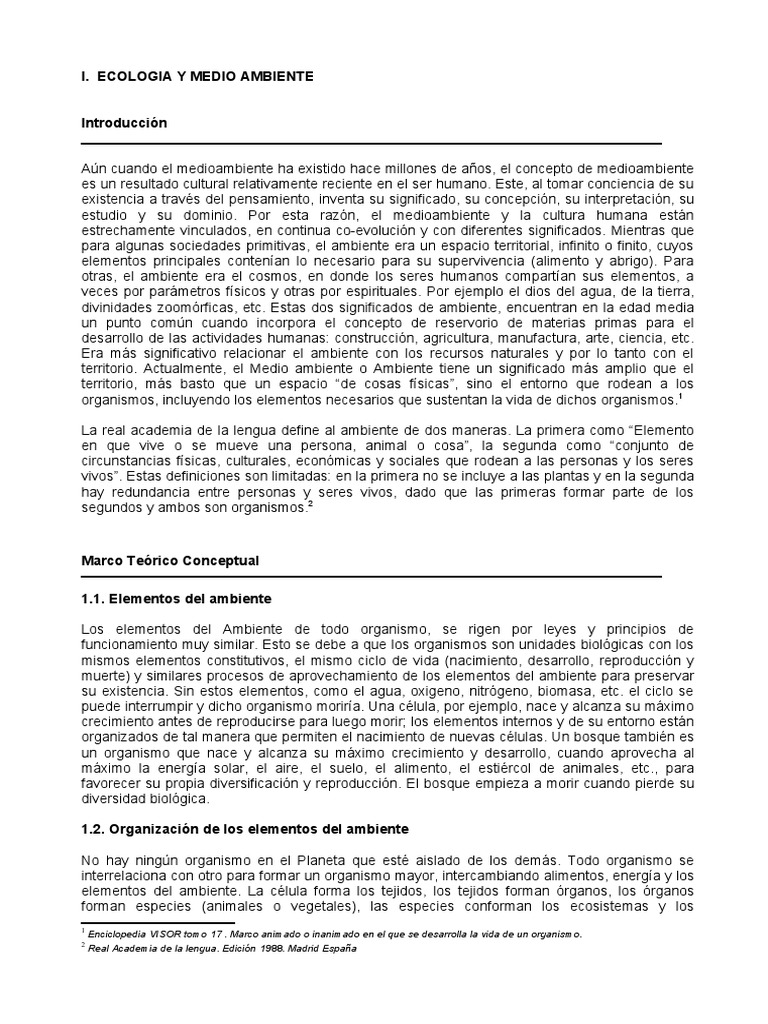 Ecologia y Medio Ambiente | PDF | Entorno natural | Suelo