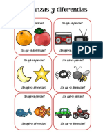 Categorizamos Trabajando Semenjanzas y Diferencias PDF