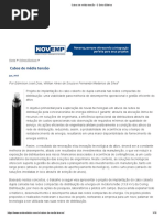 Cabos de média tensão - O Setor Elétrico