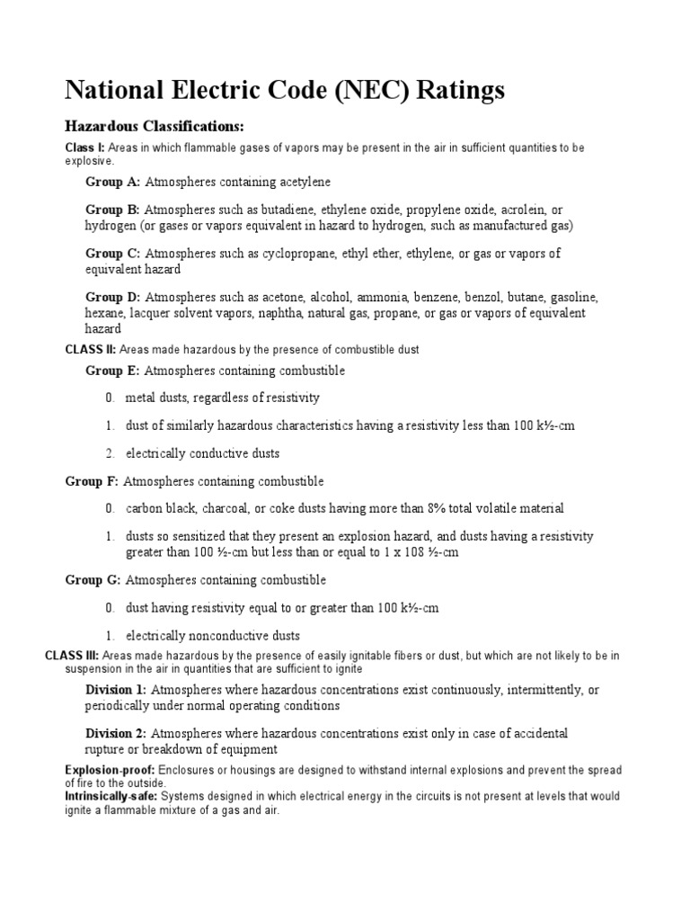 National Electric Code | PDF