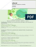 Invitación Ciclo de Conferencias Medio Ambiente PDF
