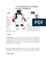 Elementos de Seguridad para Un Soldado Servinox Medellín Sas