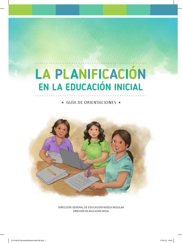 La Planificación en Educación Inicial | PDF | Plan de estudios ...