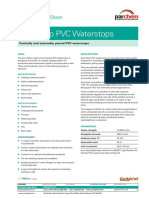 Sure-Stop PVC Waterstops: Technical Data Sheet