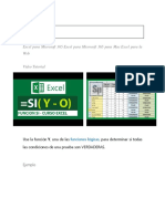 Y (Función Y) : Excel para Microsoft 365 Excel para Microsoft 365 para Mac Excel para La Web