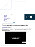 Retención en La Fuente A Uniones Temporales - Gerencie - Com