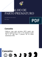 Trabalho de Parto Prematuro