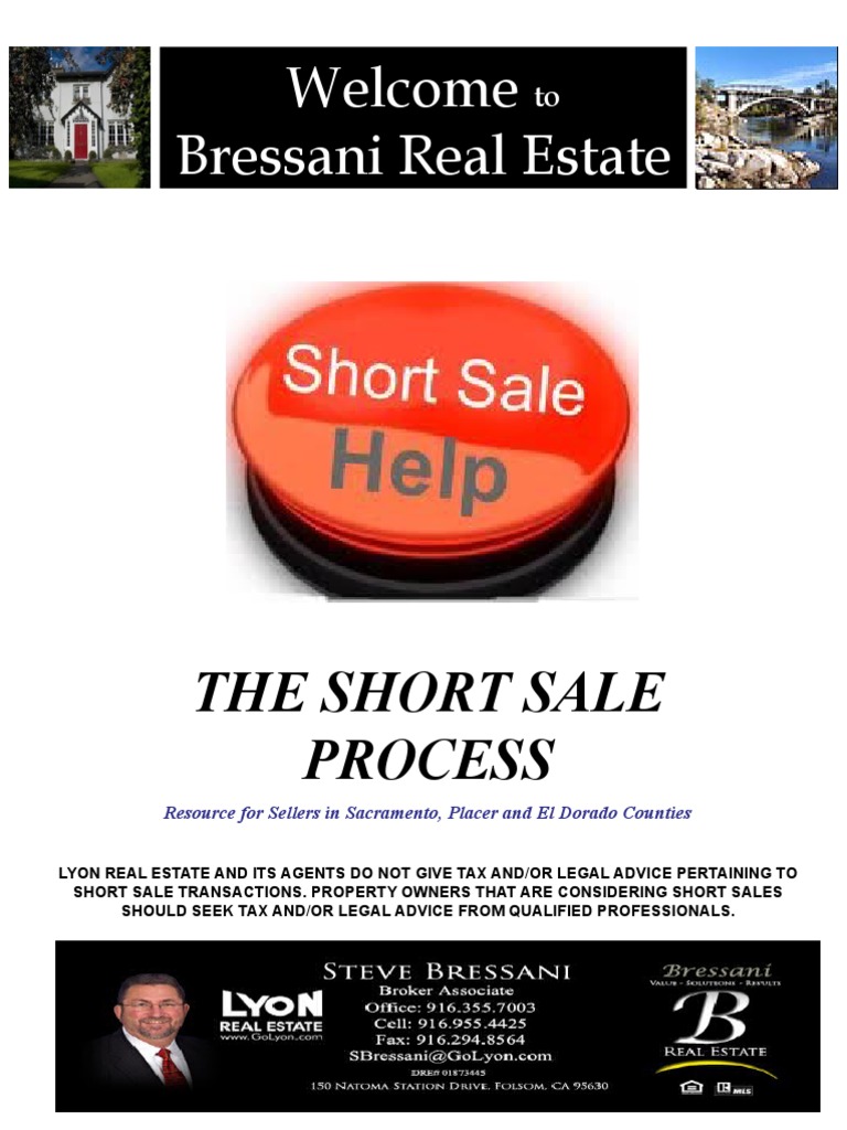 Short Sale Process Guide for Sellers | PDF | Foreclosure | Short Sale ...