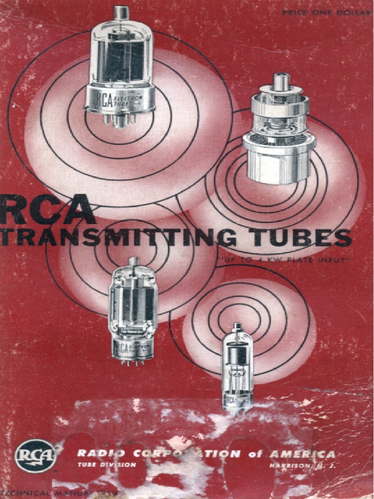 1956 Rca Xmit Tube Manual PDF